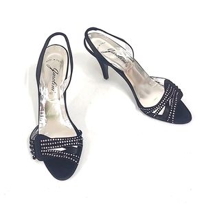 Like new Garolini Italian designer evening heels size 7.5 N.